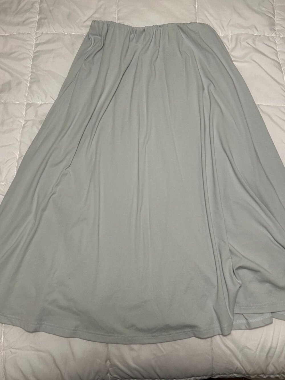 OGL Women's Size Small light green Maxi Skirt with pockets
